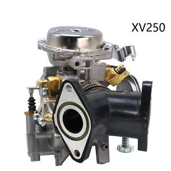 Moto 250 26mm Carburador Com Placa de Coletor Para a Yamaha XV 250 Virago 250 V-star 250 Rota 66 1988-2014 Acessórios