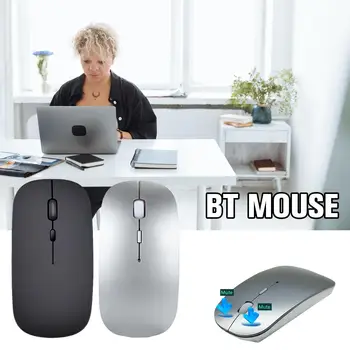 Mouse sem fio Bluetooth 5.0 Mouse sem Fio do Computador Silencioso Ratos de Mouse Ergonômico Óptico de Ratos Para PC da Apple IPad (Sem USB)