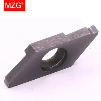MZG CTPA FLN 1,5 MM 2,0 MM ZM680 Pequenas Peças CNC Usinagem de Aço Inoxidável Canais de Corte de porta-ferramentas inteiriças de metal duro Insere