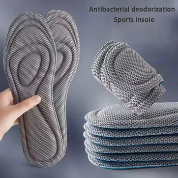 Nano Antibacteriano Esporte Palmilhas Para Sapatos De Tênis De Espuma De Memória Palmilha Ortopédica Desodorização De Absorção De Suor Execução De Almofada 1