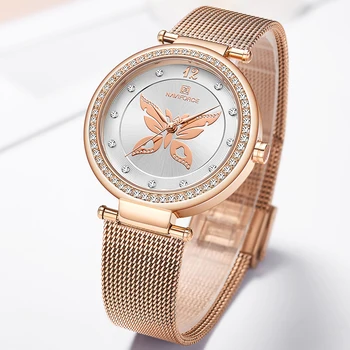 Fim Moda Relógio de Quartzo para Mulheres de Diamante Ouro Prata Fina Pulseira Casuais Senhoras Relógios de Pulso montres femmes relógio de Pulso 2019 \ Relógios | Arquitetomais.com.br 11