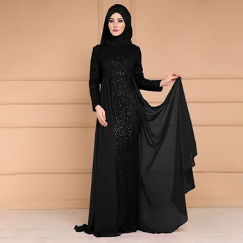 Fim ZANZEA Muçulmano Elegante Casual Túnica Longa Turquia Abaya Hijab Vestido Mulher Manga Longa O-Pescoço Marocain Caftan de Vestuário Islâmico 2022 \ Roupas femininas | Arquitetomais.com.br 11