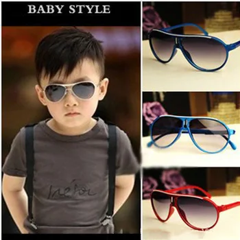Nova moda de Óculos de sol das Crianças Menina Menino crianças do Bebê CA lente quadro do pc crianças meninas 1pc UV400 meninos