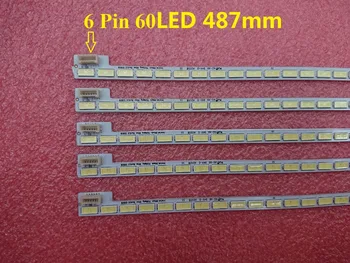 Novo 20 PCS/monte 60LED 487mm retroiluminação LED strip para 39
