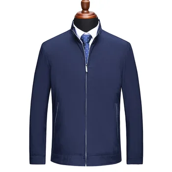 Novo 2019 Jaqueta de Moda masculina Casual Solta Jaqueta de Mens Sportswear Jaqueta Mens casacos homens e Casacos Plus Size M - 4XL 1