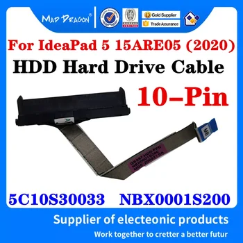 Novo 5C10S30033 NBX0001S200 GS557 Para Lenovo IdeaPad 5 15ARE05 15IIL05 (2020) Laptop SSD SATA HDD Unidade de disco Rígido Conector do Cabo de Linha