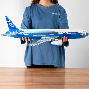 Novo 787-8 Dreamliner Blocos de Construção de Montagem do Modelo Idéia de Aviação Avião Construtor de Tijolo 1353pcs Brinquedo Presentes para Meninos 2