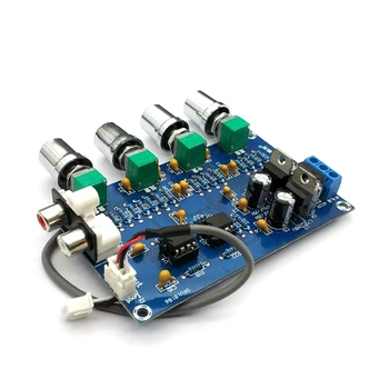 Novo NE5532 Estéreo Pré-amplificador pré-Amplificador de Tom de Áudio da Placa de 4 Canais Amplificador Módulo de 4CH CH Circuito de Controle de Telefone pré-amplificador de 2