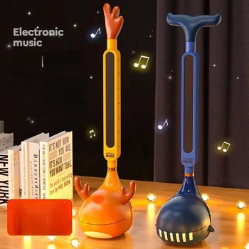 Novo Otamatone Japonês Instrumento Musical Portátil Sintetizador Engraçado Magia Sons de Brinquedos de Presente Criativo para Crianças para Adultos