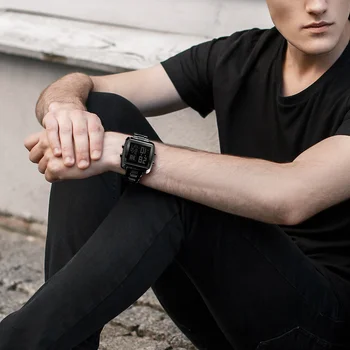 novo SKMEI legal Relógio de Moda, Relógios de homens de Esportes Relógio de Contagem regressiva LED Display Digital Homens Relógio de Pulso Relógio Masculino Saati 2