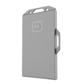 NRF 52810 Wearable Bateria Recarregável Bluetooth AOA Emblema do Beacon/Active/Ibeacon/BLE 5.0/Etiqueta de SOS Pressione o Botão Tesseract 30 2