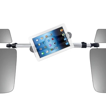 O Assento de carro do Tablet Encosto de cabeça Titular Suporte Universal Para Tablet PC Auto De 7 A 11 Polegadas banco de Trás do Carro Montar Titular 1