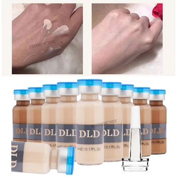 O coreano DLD BB Cream Brilho Kit de Maquiagem Facial Brightening Serum Anti-rugas Natural Nua Fundação MesoWhite Cuidados com a Pele Tratamento