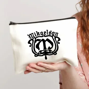 O Vampire Diaries Girl Makeup Bag duplo Padrão Feminino Clássico Organizador Senhora de Saco de Bolsas para Sacos de Viagem Bolsa de Mulher Saco Cosmético 1