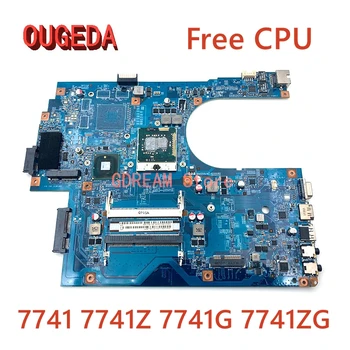 OUGEDA MBPT501001 48.4HN01.01M Laptop placa Mãe Para Acer aspire 7741 7741Z 7741G 7741ZG Placa Principal HM55 memória DDR3 completo testado 1