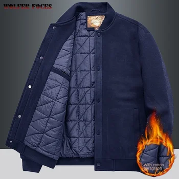 Fim 1390 Casual outono 2022 novo suéter casaco de gola redonda simples Camisolas \ Vestuário masculino | Arquitetomais.com.br 11