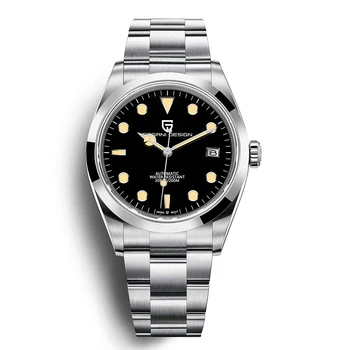 PAGANI DESIGN de Novos Homens Mecânicos, Relógios de pulso Marca de Topo do Vidro Safira 200M Impermeável Relógio Automático Homens relógio masculino
