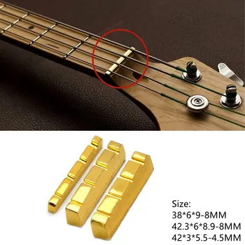 Fim Ouro 6 Cordas de uma Guitarra Elétrica Parafuso Tremolos Ponte de 10,5 mm \ Instrumentos De Cordas | Arquitetomais.com.br 11