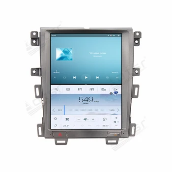 Para Ford Edge 2007 - 2014 Tesla Android 11 Qualcomm auto-Rádio de Navegação GPS DSP CarPlay 2 Din Central Multimeidia Player 2