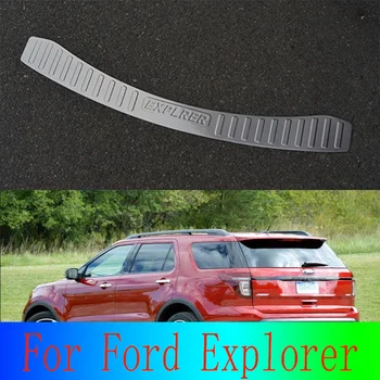 Para Ford Explorer Porta Do Carro Parar O Veículo Protetor Adesivo De Pára-Choque Divisor 304 De Aço Inoxidável Cromado Estilo Partes Externas 1