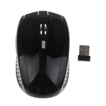 Quente 3 DPI Ajustável 2.4 G sem Fio Gaming Mouse 6 Botões Laptop Notebook PC sem fio Óptico Jogo de Ratos
