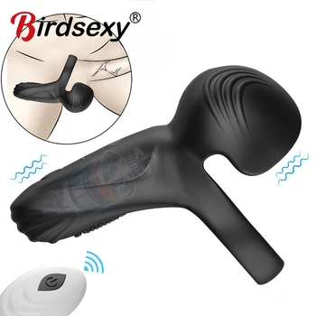 Fim Bluetooth Pênis Vibrador para Homens de Penis Atraso Treinador Máquina de Sexo Glande do Massager do Masturbador Masculino Brinquedos Sexuais para Homens Adultos Bens \ Beleza & Saúde | Arquitetomais.com.br 11