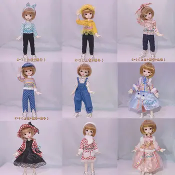 Roupas de boneca 1/6 BJD Vestir-se para a 30cm de Crianças Conjunto de Roupas e Saias Meninas Bonecas Acessórios de Brinquedos de DIY Vestido (Sem Bonecas) 1