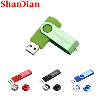 SHANDIAN novo criativo unidade flash de alta Velocidade drive 64GB 32 GB 16 GB 4GB Aplicativo de armazenamento externo USB presente da Moda