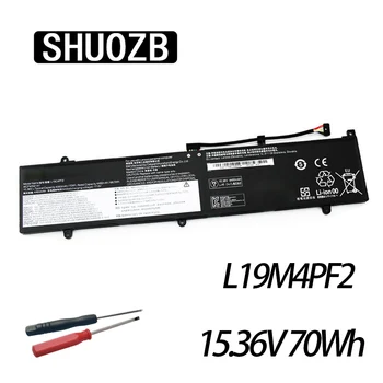 SHUOZB 15.36 V 70Wh L19M4PF2 Bateria do Portátil De Lenovo S750-15 Yoga 7-15IMH05 Slim 7 15 SB10X18189 SB10X18190 5B10X18187 L19C4PF2