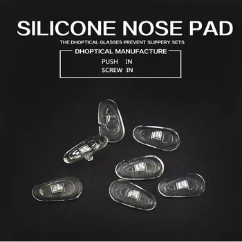 silicone almofada nasal 500pcs óculos parte acessórios de material macio por dhoptical CY010 1