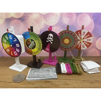 Sorteio loteria Roda da Fortuna Série Gashapon Brinquedos 5 Tipo de Ação Criativa Modelo Figura de área de Trabalho Ornamento Brinquedos