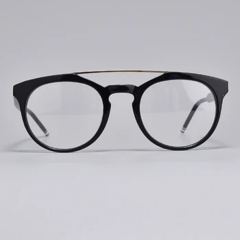 Thom marca redonda Óptico de Óculos com armação de TB408 Prescrição mulheres homens Óculos de Armações de Óculos para Miopia homens mulheres 2