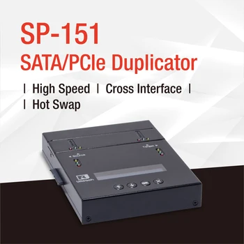 UReach SP151 24GB/m HDD SSD M. 2 SATA/NVMe Cruz-Sinal de Copiadora Duplicadora pcie caso do sistema de backup de disco rígido estação de ancoragem