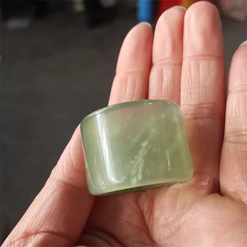 Fim Alta Qualidade 53~57mm translúcido Myanmar Jade Jadeite Rodada Pulseira de Pedra de Alta Qualidade Pulseira Bracelete da Jóia \ De Jóias Finas | Arquitetomais.com.br 11