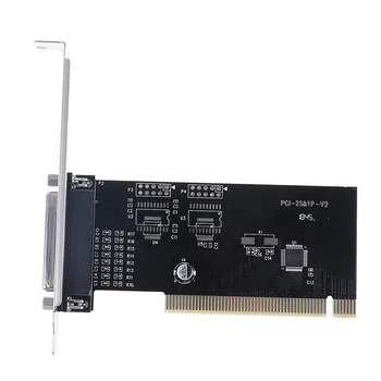 Venda quente PCI Paralela LPT 25pin DB25 da Impressora Porta de Controlador de Placa de Expansão de Placa de 1