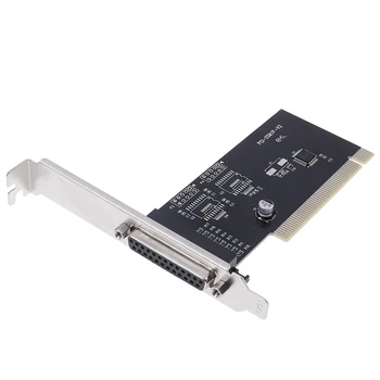 Venda quente PCI Paralela LPT 25pin DB25 da Impressora Porta de Controlador de Placa de Expansão de Placa de 2