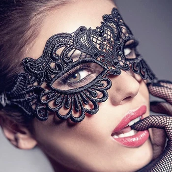 VENDAS QUENTES!!! Mulheres Ocos De Renda Máscaras Máscara De Rosto De Princesa A Festa De Formatura Adereços Traje De Halloween, Máscaras Máscara De Mulheres Sexy 1