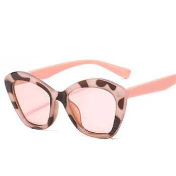 Vintage, Óculos estilo Olho de Gato ins Óculos de sol da forma de Geléia de Cor Óculos Tendência Polígono Mulheres do sexo Feminino de Óculos de Sol Óculos 2021