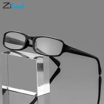 Zilead Ultraleve Óculos De Leitura Pequeno Quadrado Preto Prescrição De Óculos Para Presbiopia Mulheres Homens Ampliar Leitor De Dioptrias+100+400